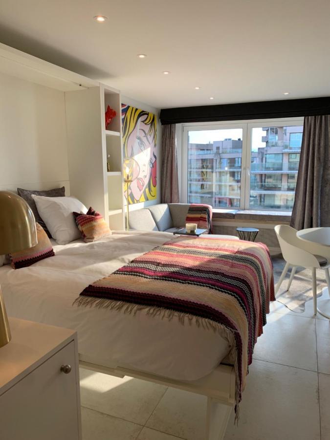 Luxe Studio/Suite Met Zeezicht En Volle Zon Knokke-Heist Exterior photo